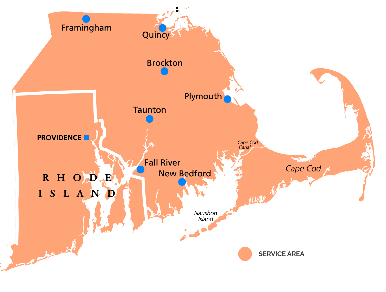 Armus_service area Armus Service Area map