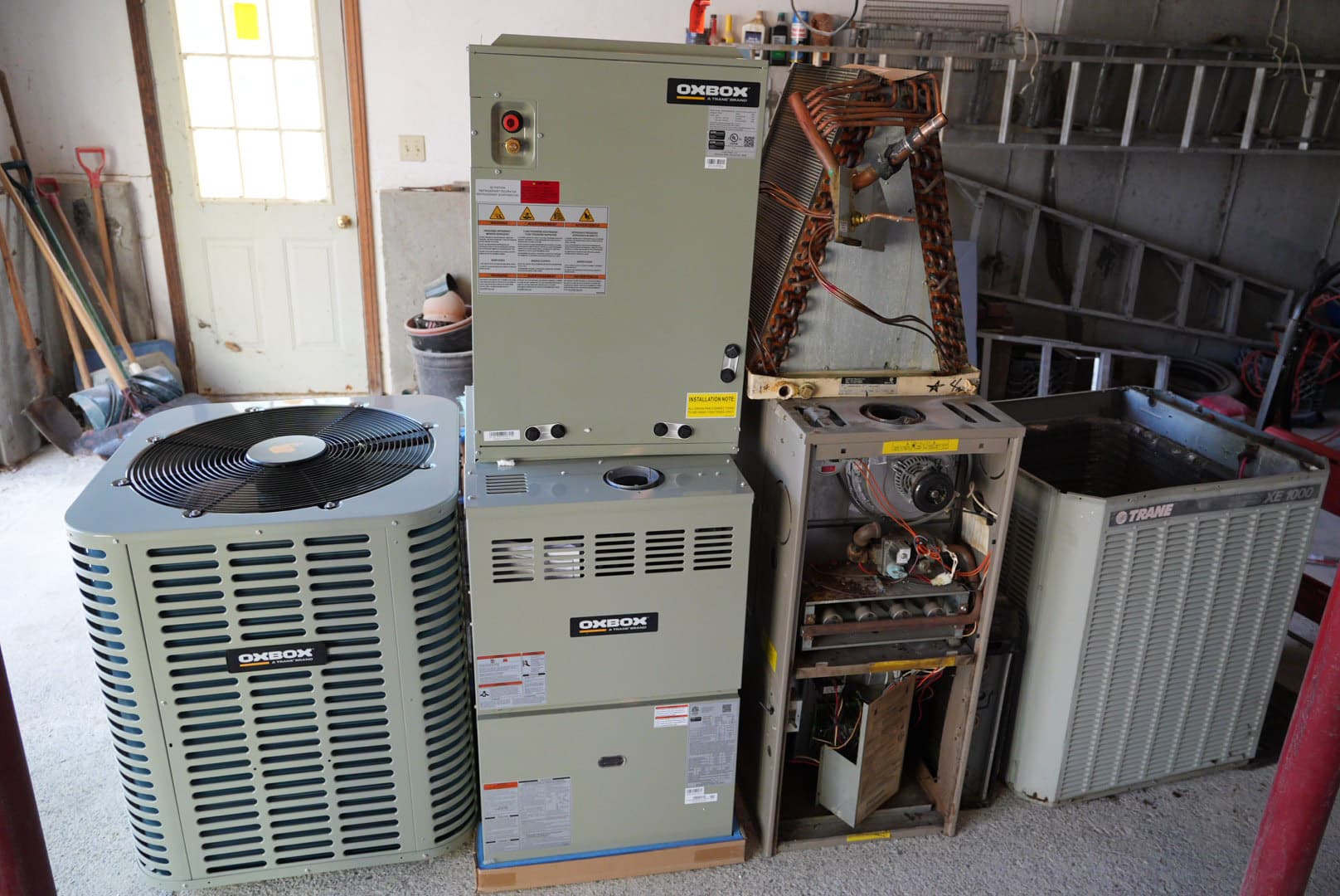 New Equipment Staging