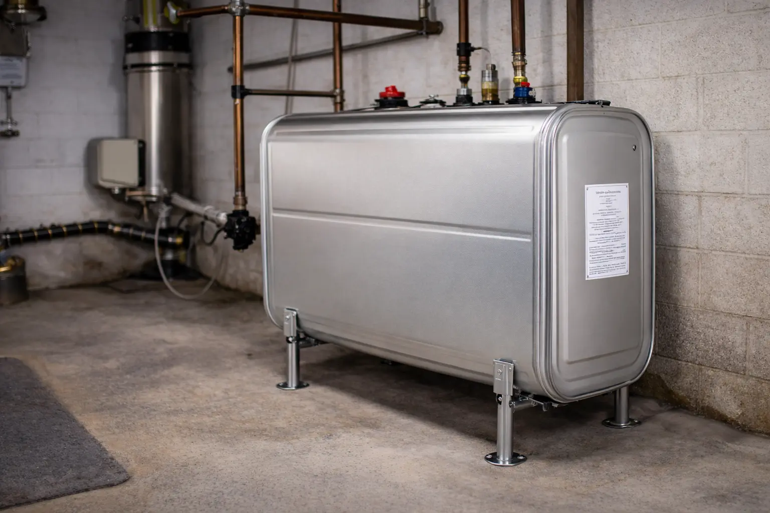 275 Gallon Oil Tank Replacement in Massachusetts