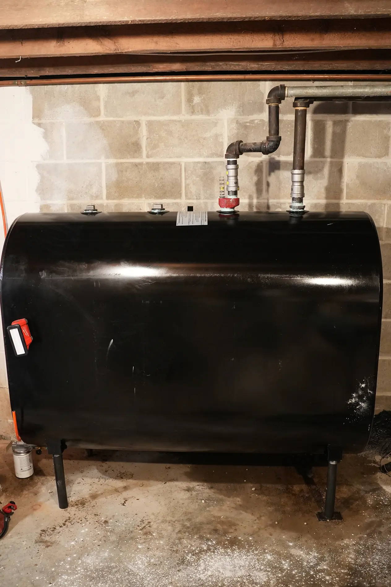 275 Gallon Oil Tank Installation Massachusetts